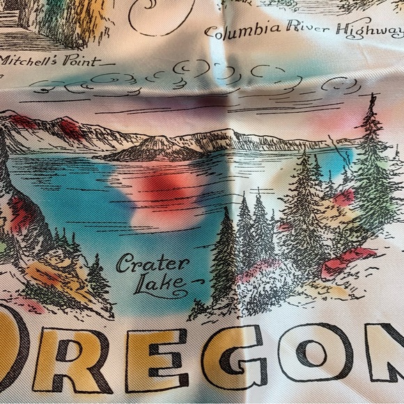 50s Oregon Souvenir Pillow Cover - Picture 7 of 12